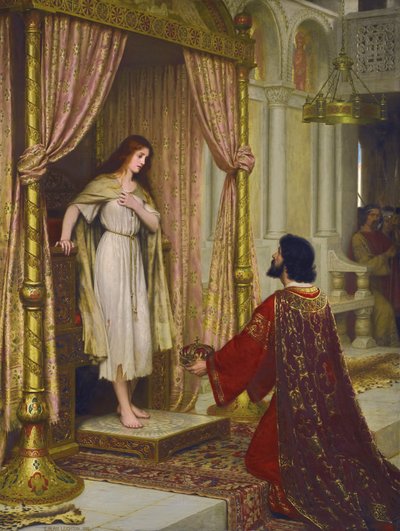 The King and the Beggar-maid by Edmund Leighton